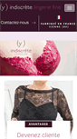 Mobile Screenshot of lingerie-indiscrete.com